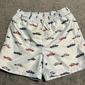 Janie & Jack Mustang Cars Swim Trunks Size 5/6